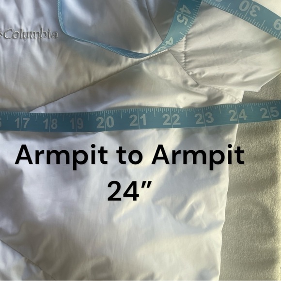 Columbia Women's Sportswear Co Quilted Jacket with Fur Trim Hood XL White - Picture 14 of 16